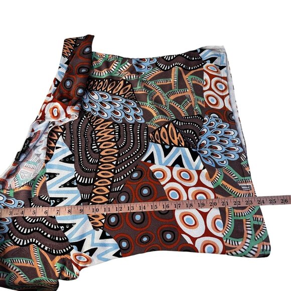 Pierri New York Knit Top L Beaded Sequin Abstract Geometric Stretch Y2K - Picture 10 of 11